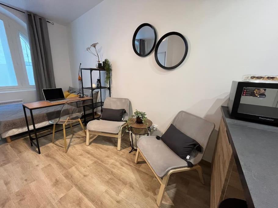Studio Cosy Rez-De-Chaussee 푸아 외부 사진